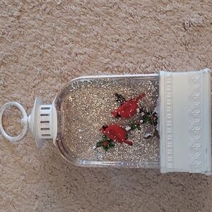 Christmas Cardinals Snow Globe